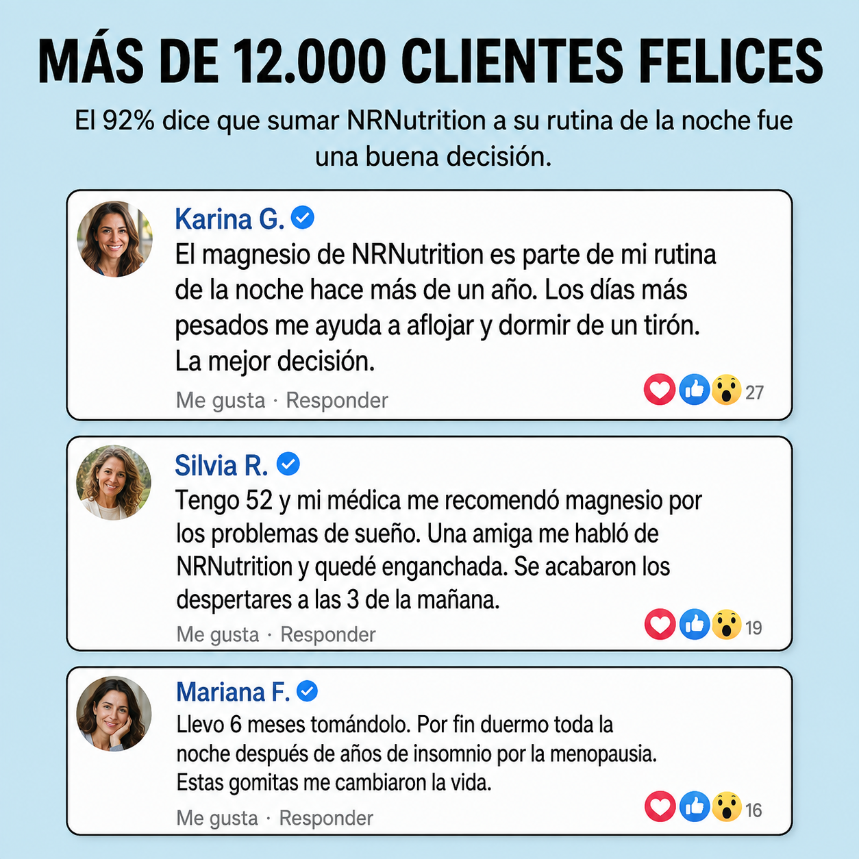 Gomitas de magnesio NRNutrition | El descanso vuelve en una gomita.